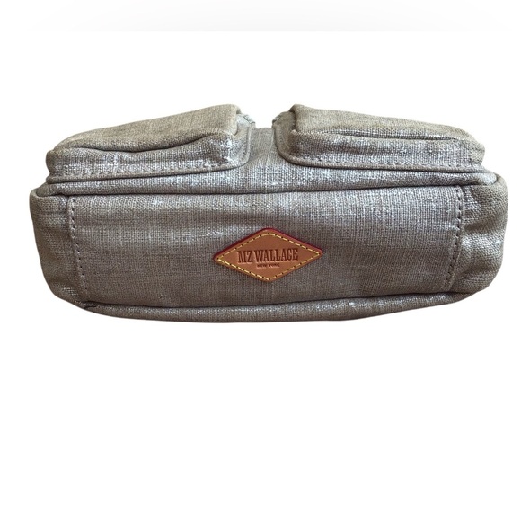 MZ Wallace Glazed Metallic Linen Chain Crossbody Bag - Picture 5 of 11